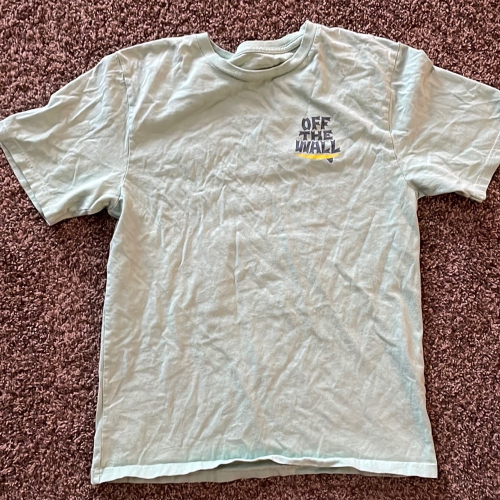 Vans light green tee